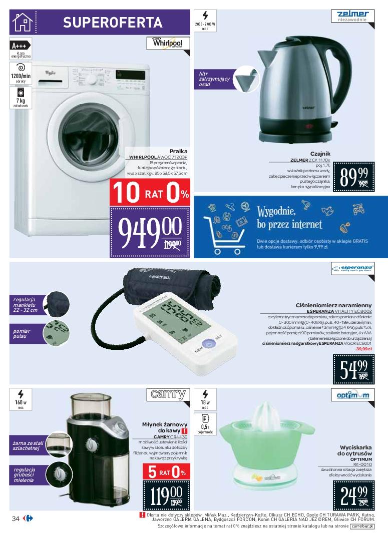 Gazetka promocyjna Carrefour str. 34