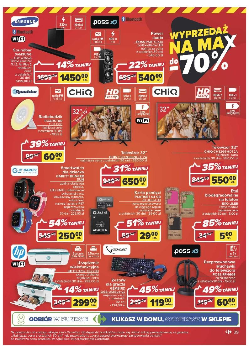 Gazetka promocyjna Carrefour str. 39