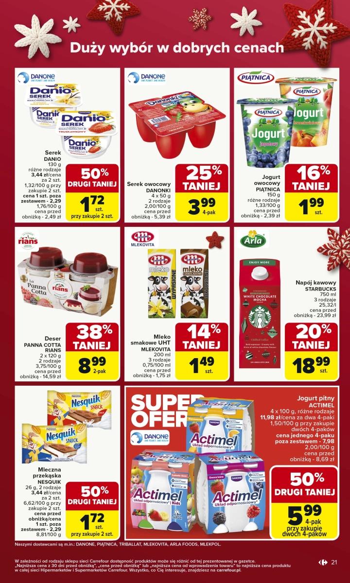 Gazetka promocyjna Carrefour str. 21
