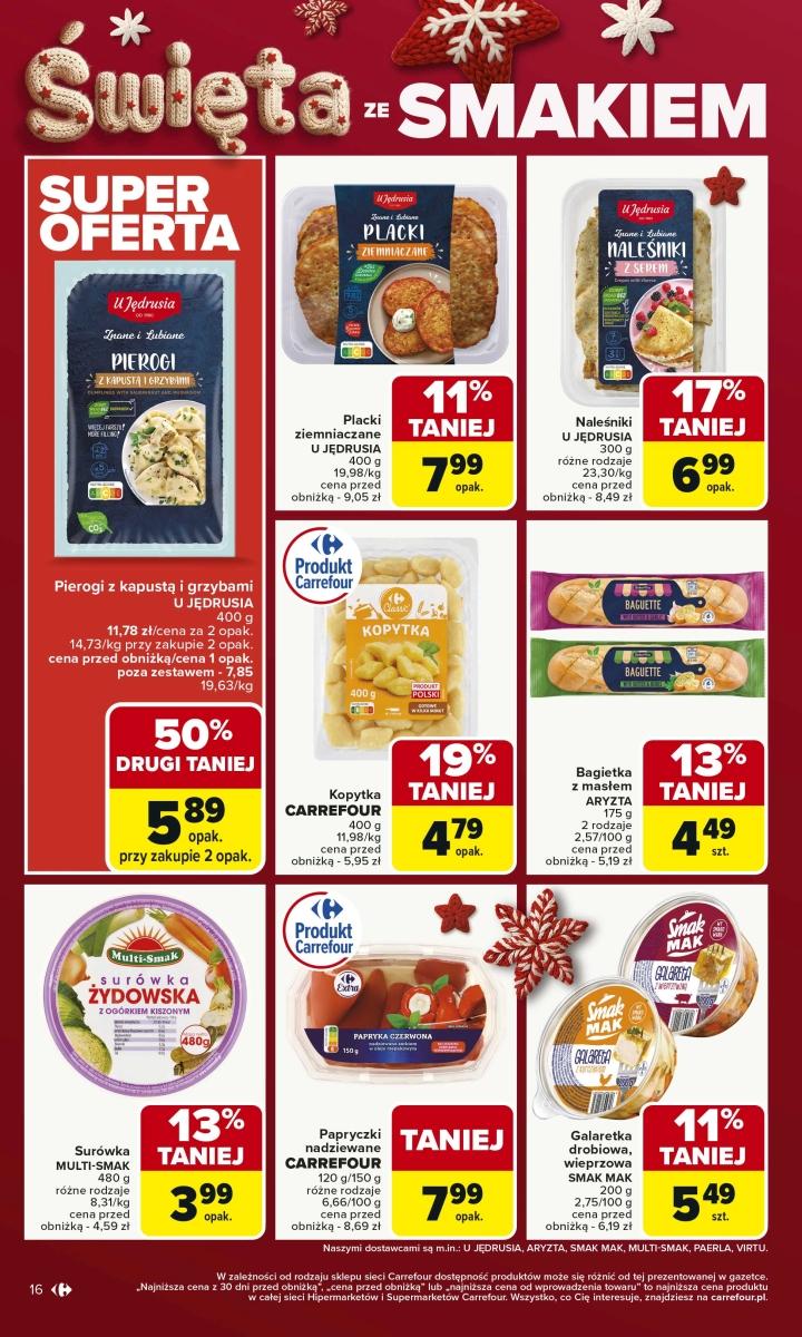 Gazetka promocyjna Carrefour str. 16