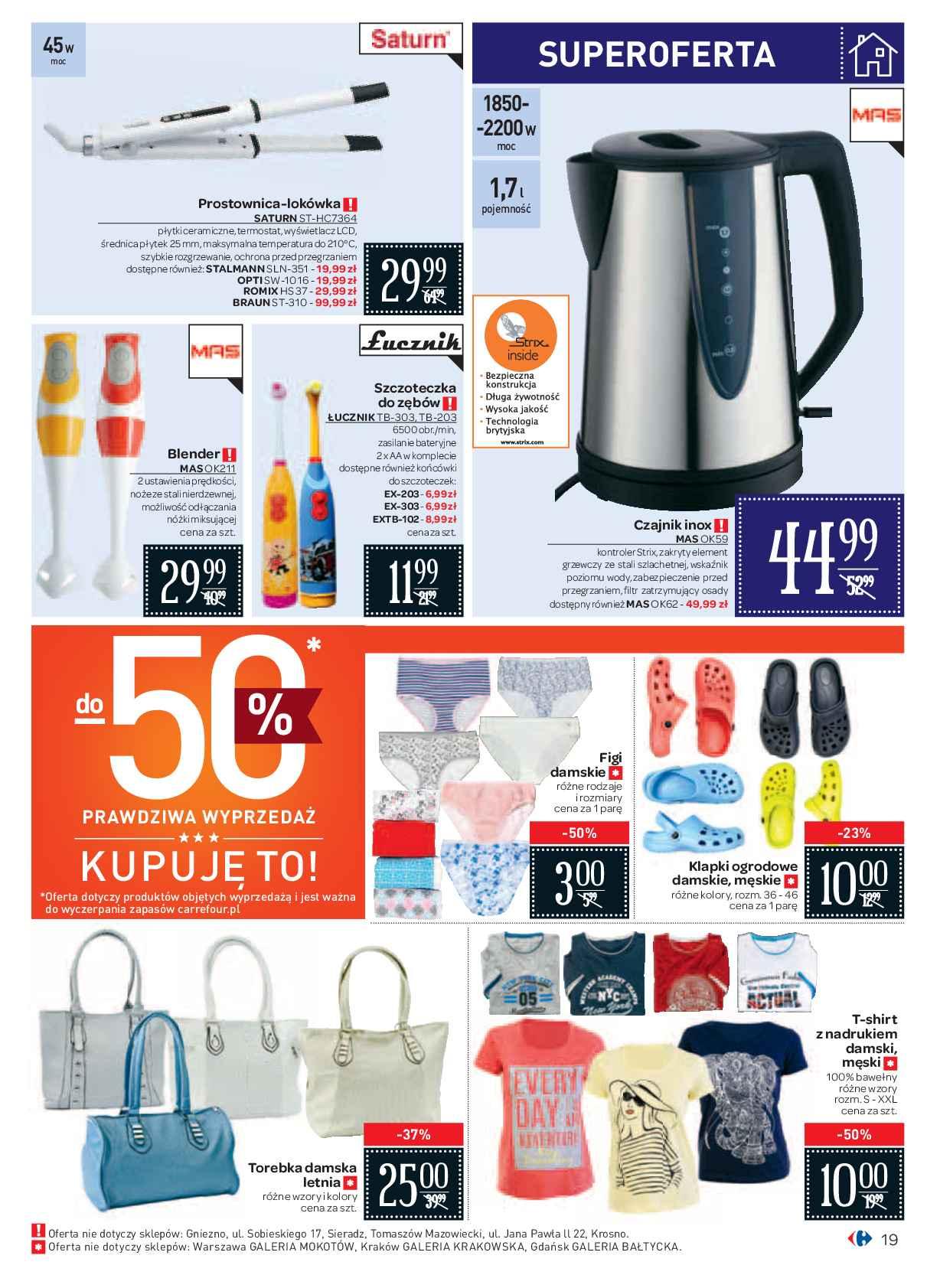Gazetka promocyjna Carrefour str. 19