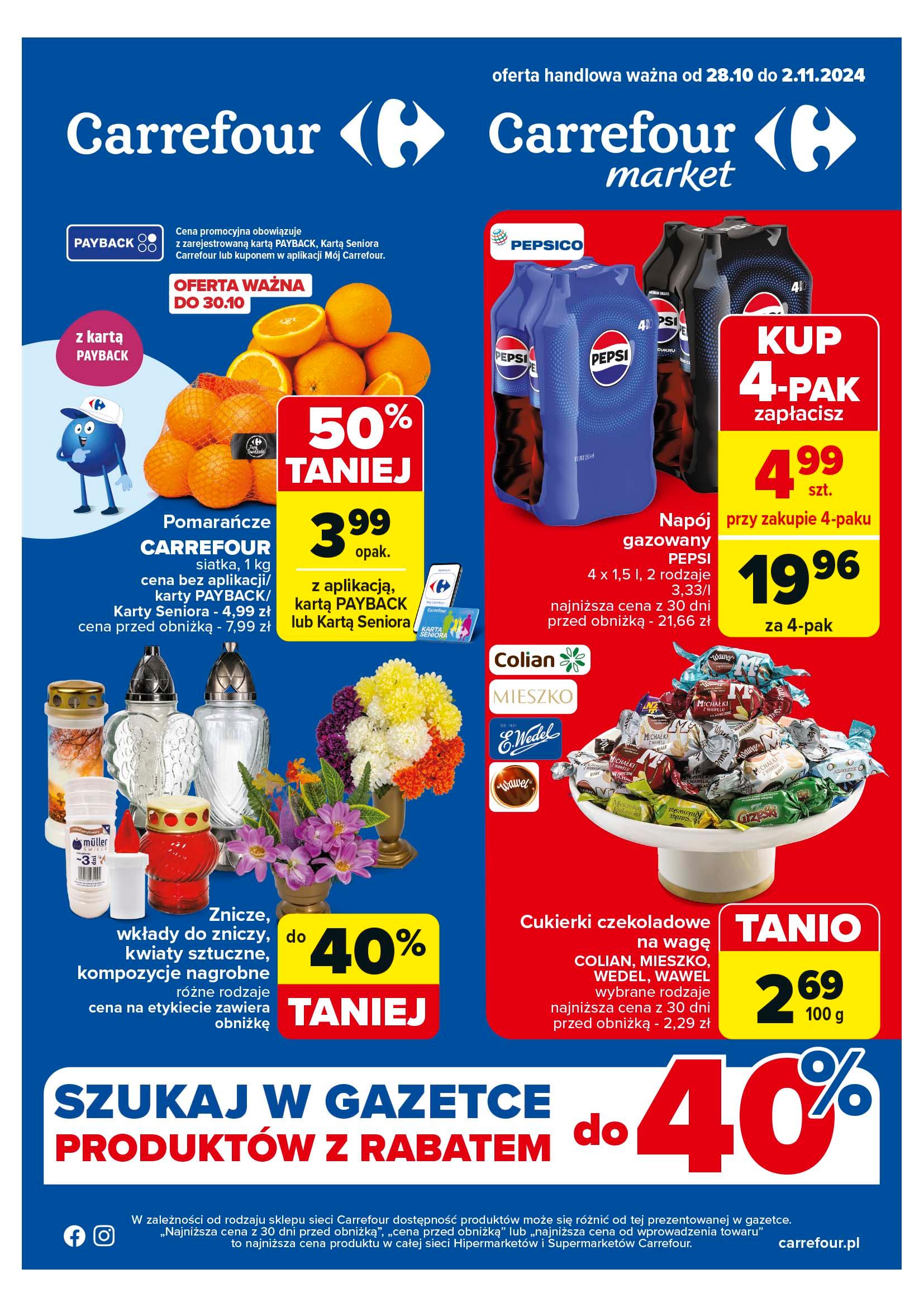 Gazetka promocyjna Carrefour str. 1