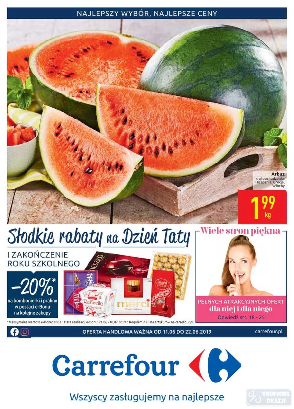 Gazetka promocyjna Carrefour str. 1