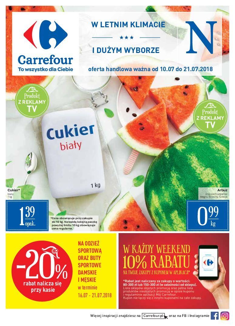 Gazetka promocyjna Carrefour str. 1