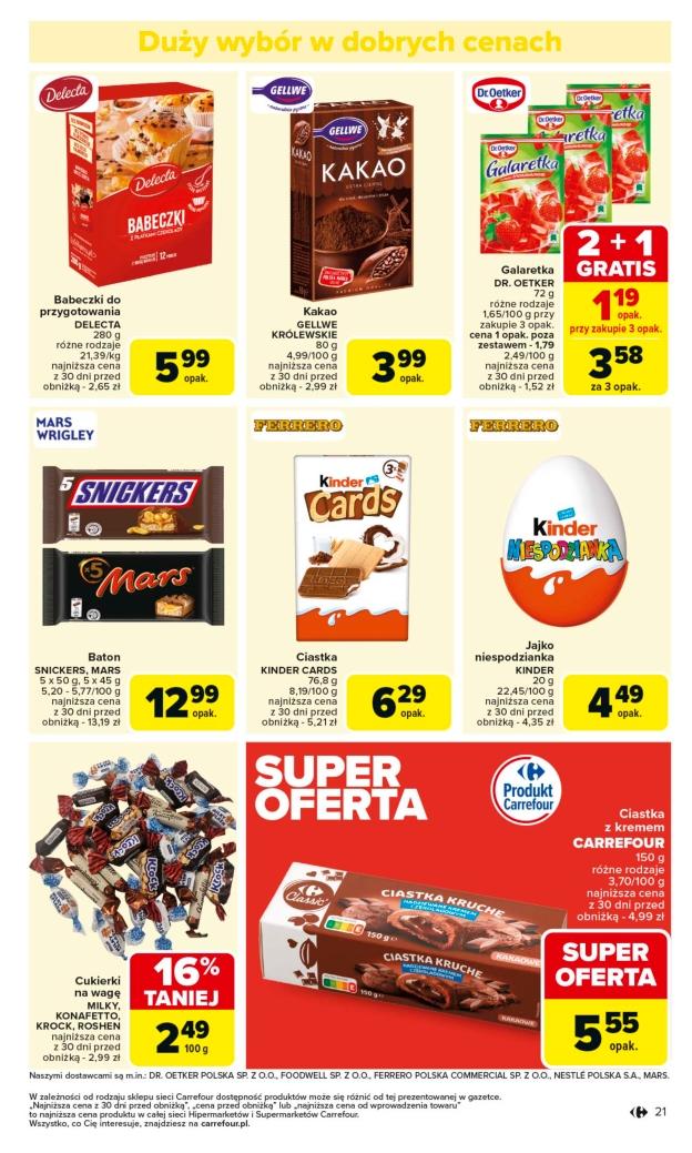 Gazetka promocyjna Carrefour str. 23