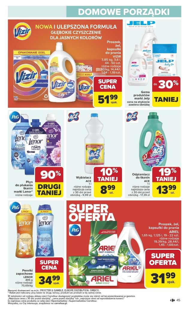 Gazetka promocyjna Carrefour str. 45