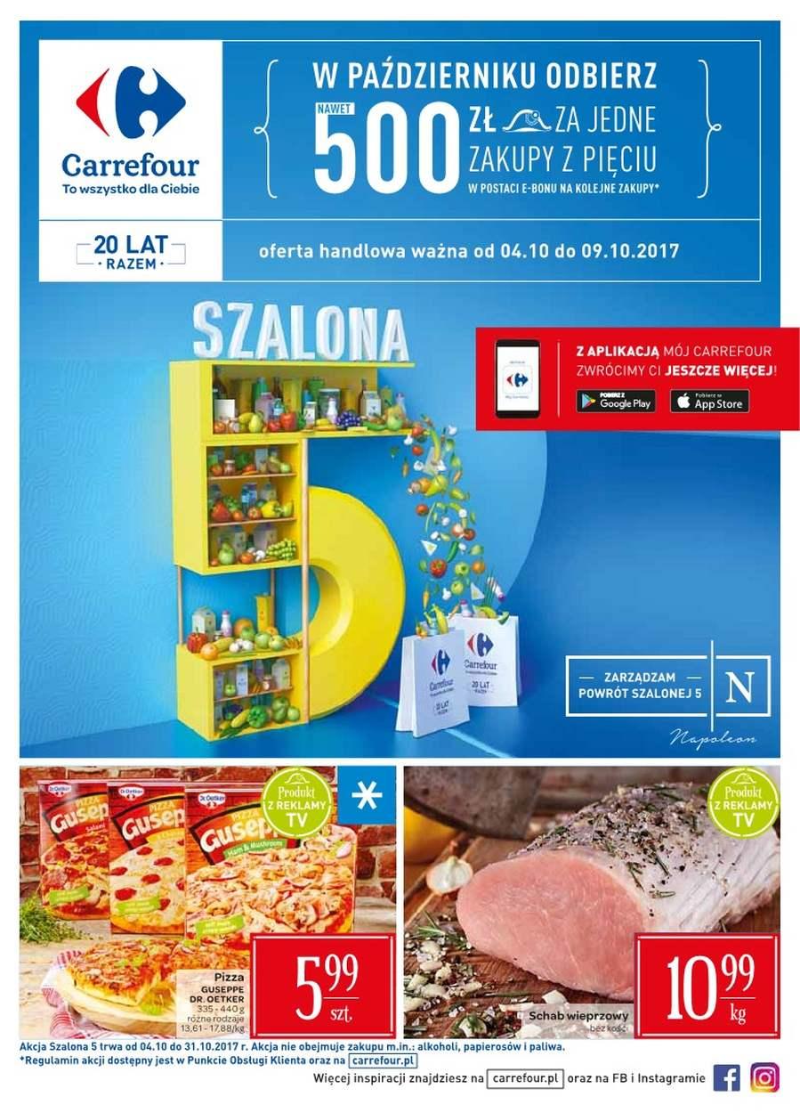 Gazetka promocyjna Carrefour str. 1