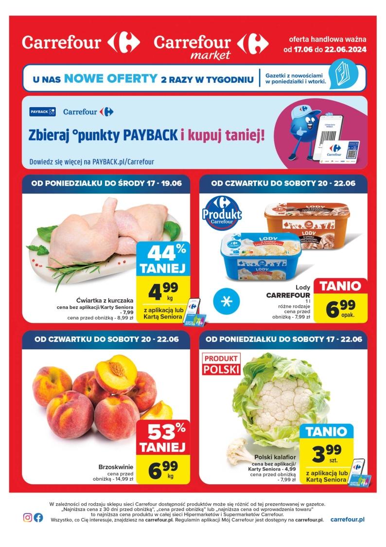 Gazetka promocyjna Carrefour str. 1