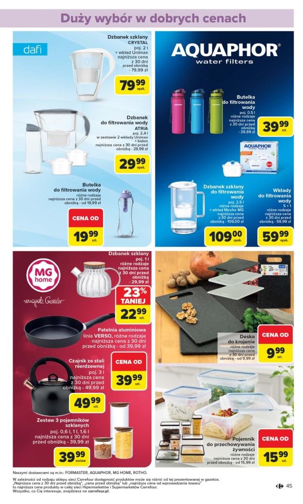 Gazetka promocyjna Carrefour str. 45