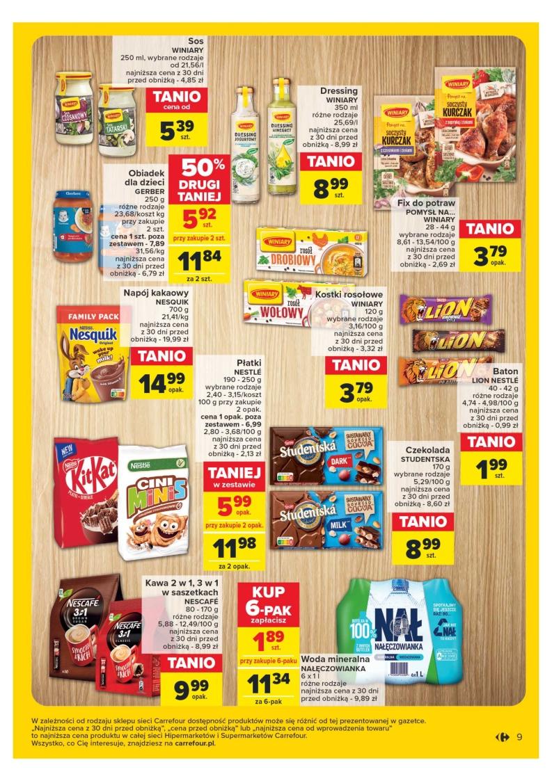 Gazetka promocyjna Carrefour str. 9