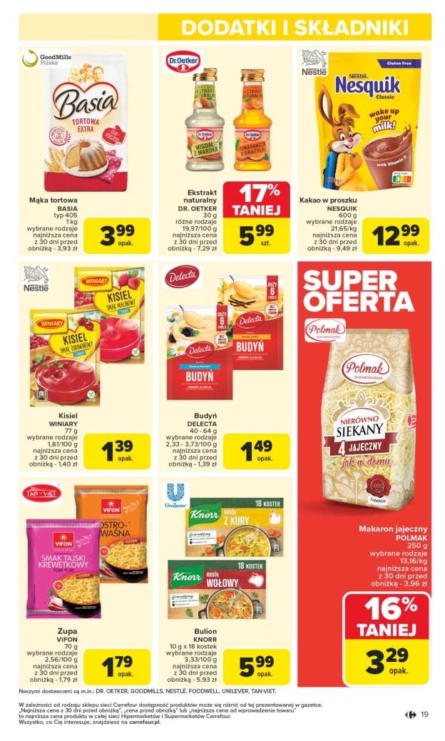 Gazetka promocyjna Carrefour str. 19