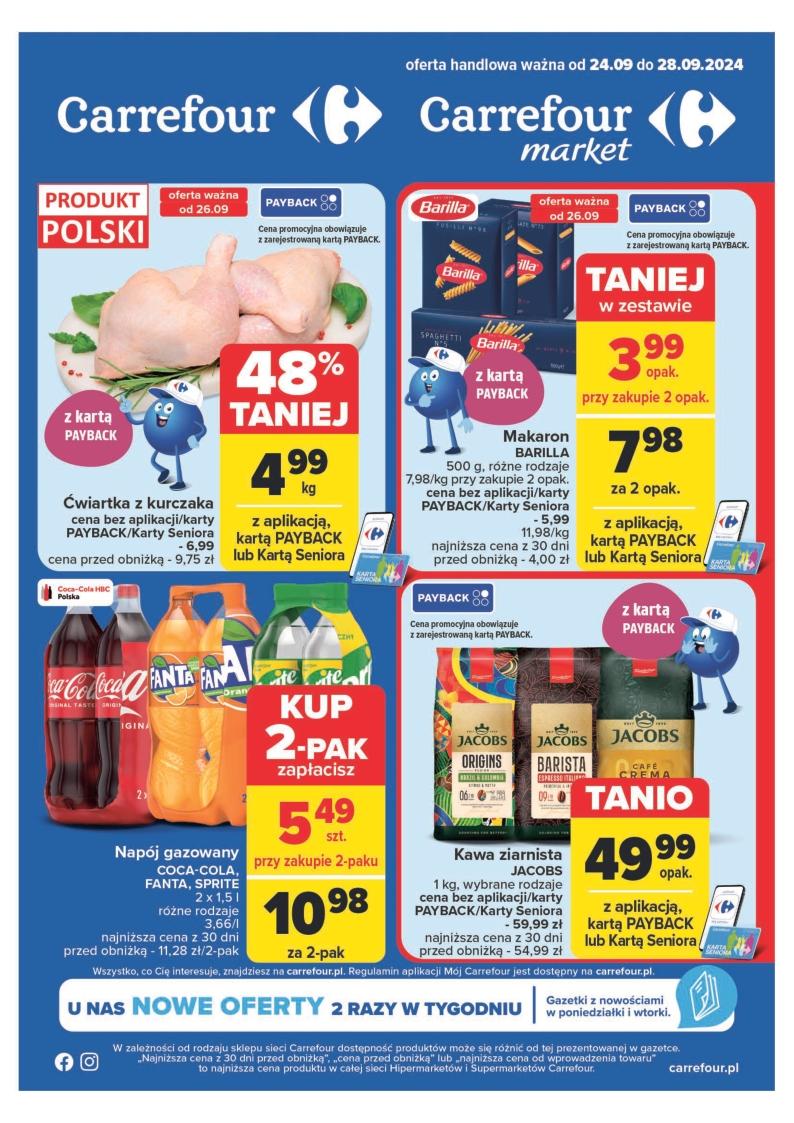 Gazetka promocyjna Carrefour str. 1
