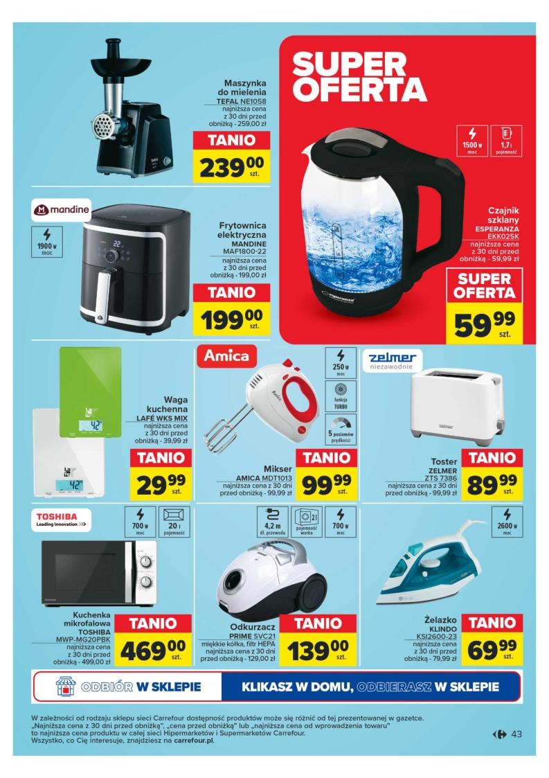 Gazetka promocyjna Carrefour str. 43