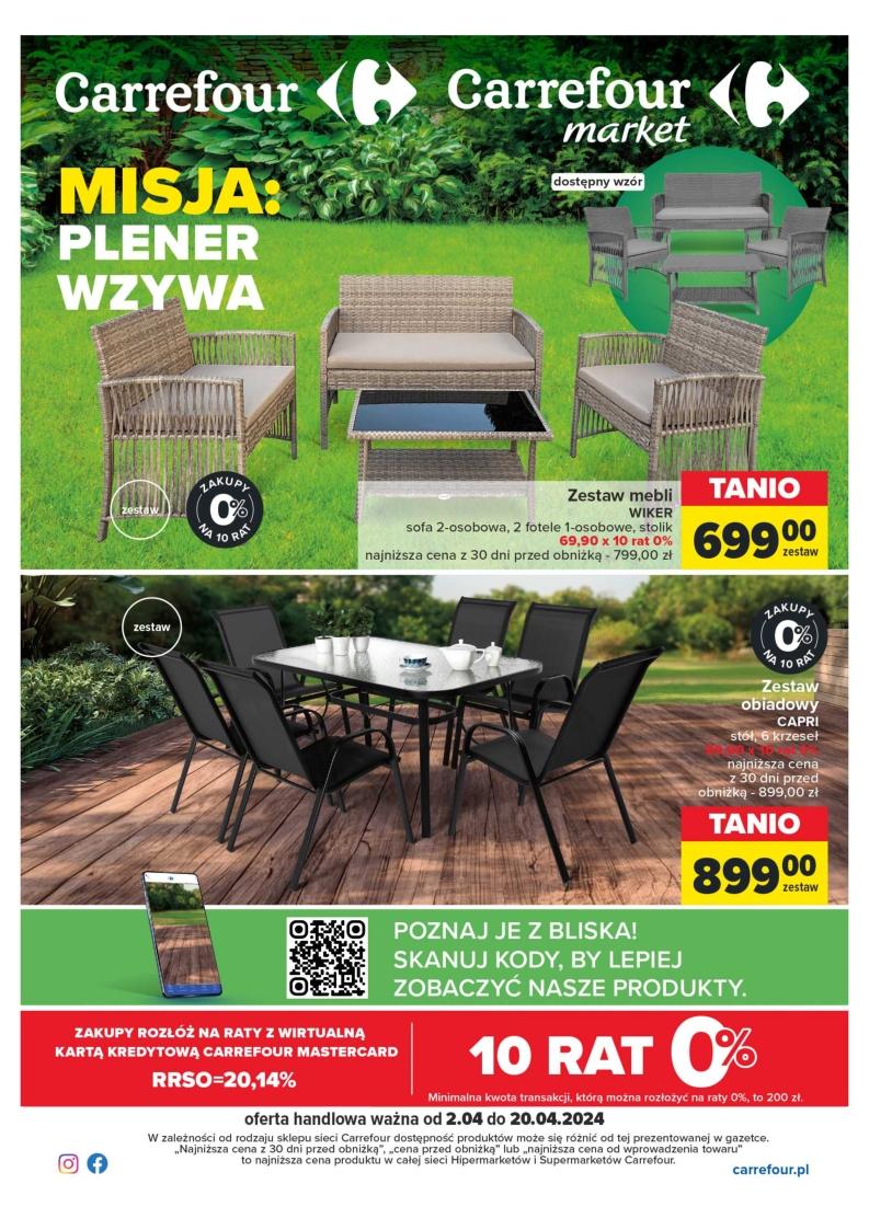 Gazetka promocyjna Carrefour str. 1