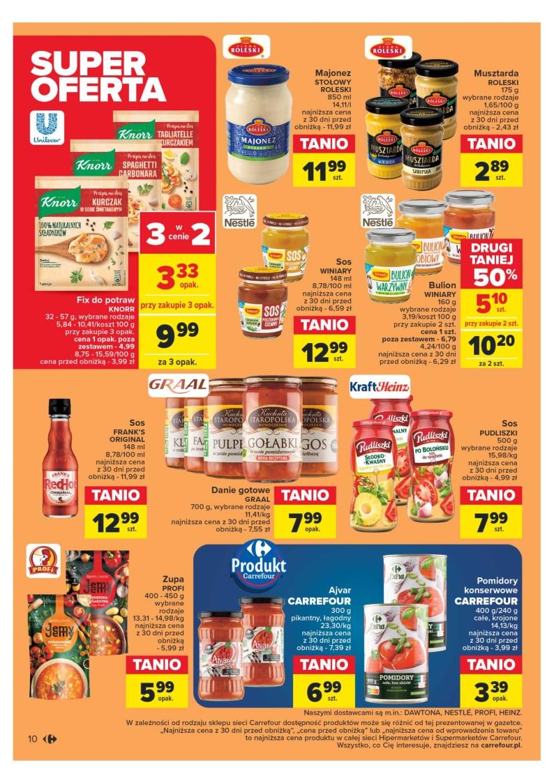 Gazetka promocyjna Carrefour str. 10