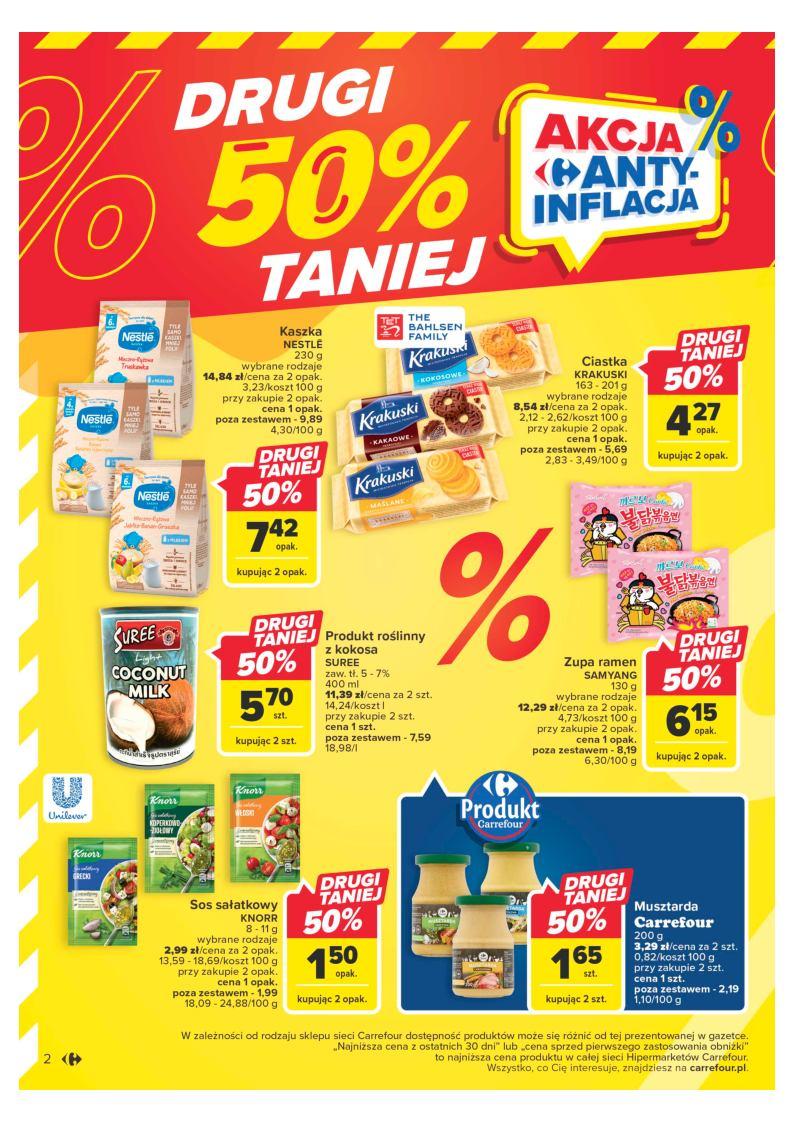 Gazetka promocyjna Carrefour str. 2