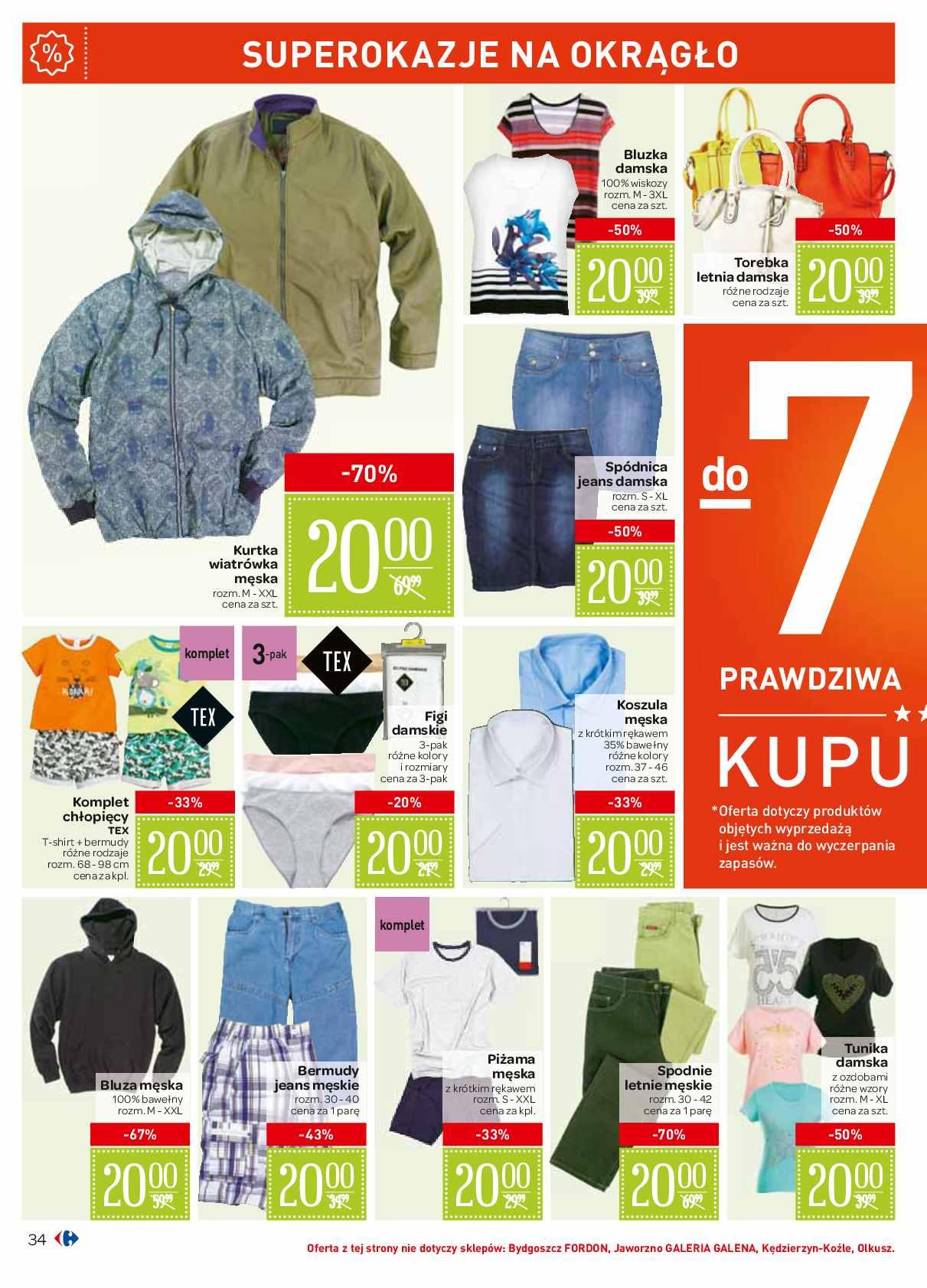 Gazetka promocyjna Carrefour str. 34