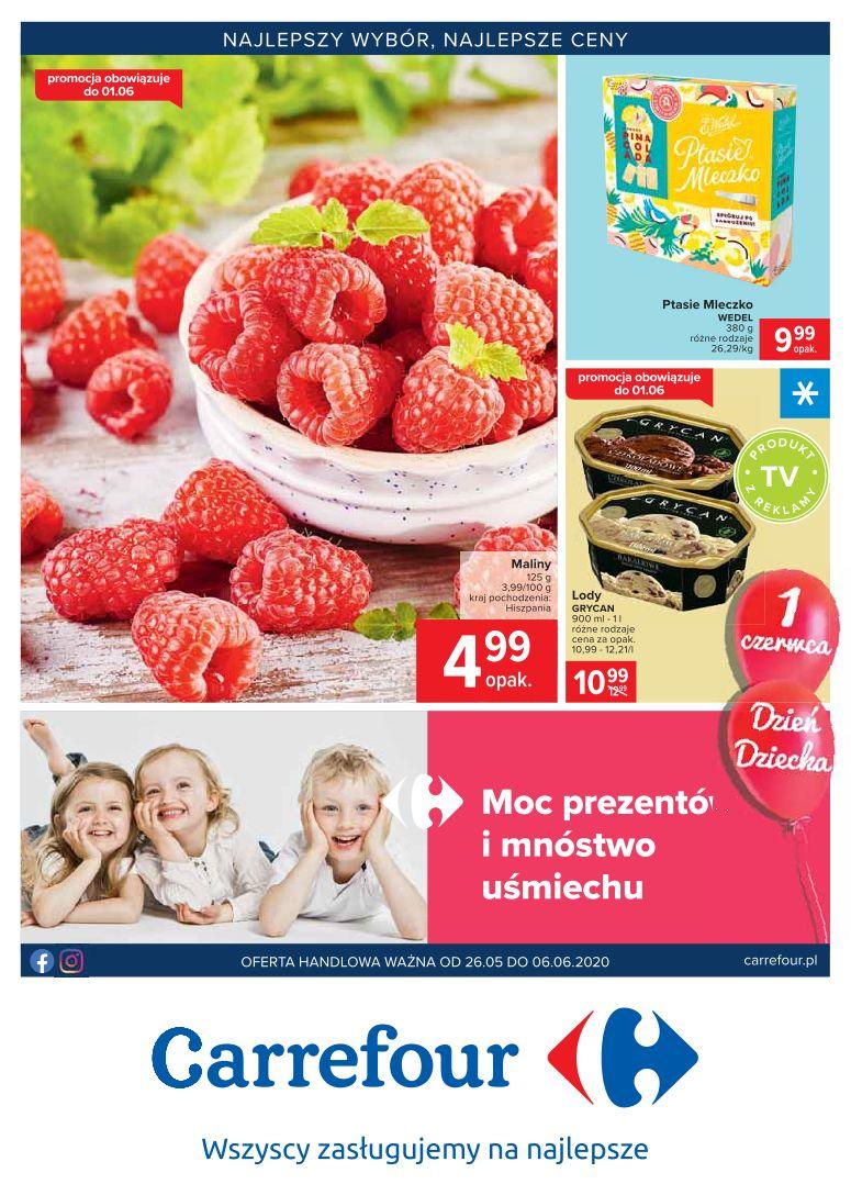 Gazetka promocyjna Carrefour str. 1