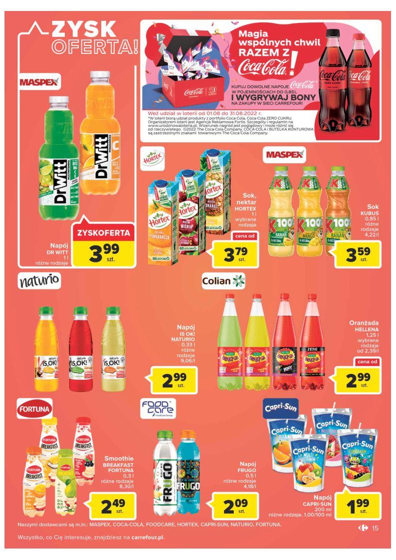 Gazetka promocyjna Carrefour str. 15