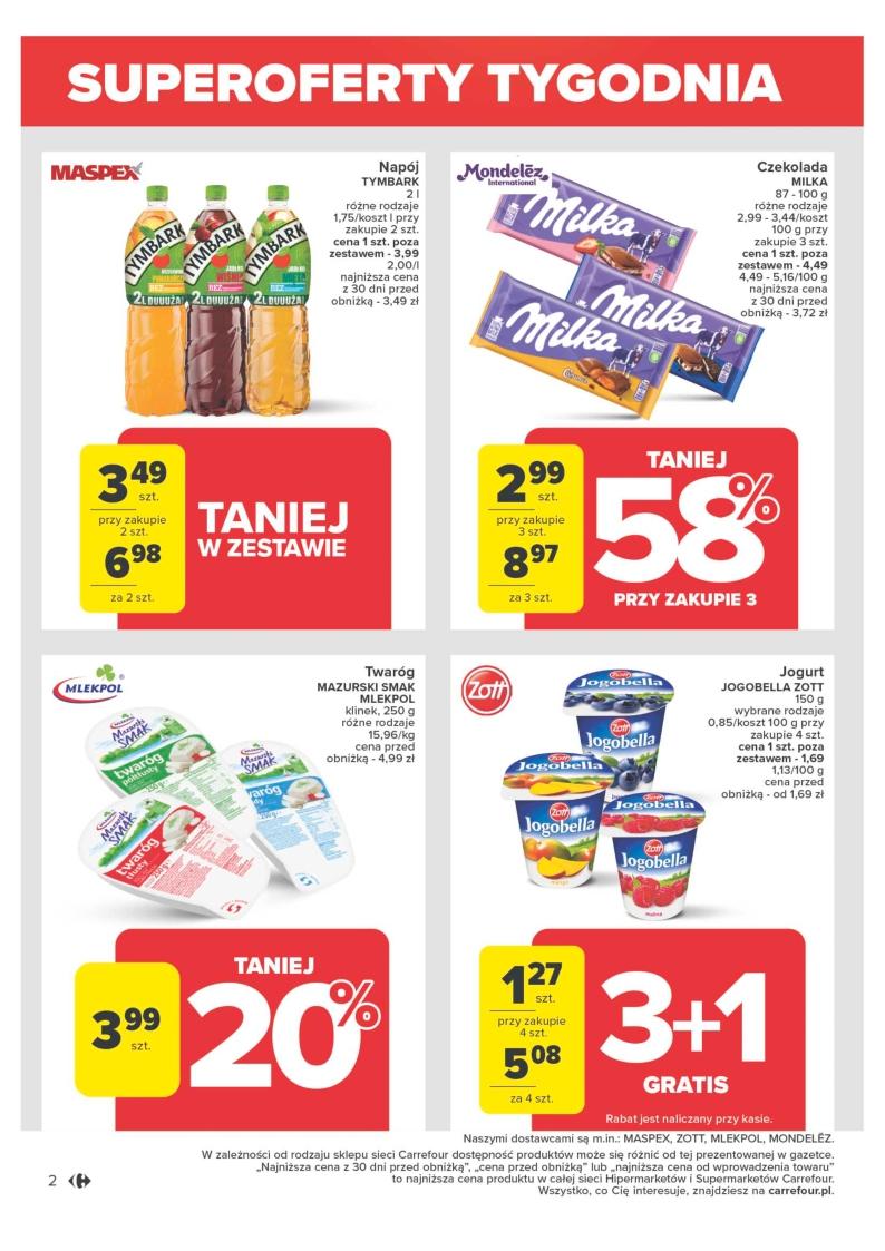 Gazetka promocyjna Carrefour str. 2