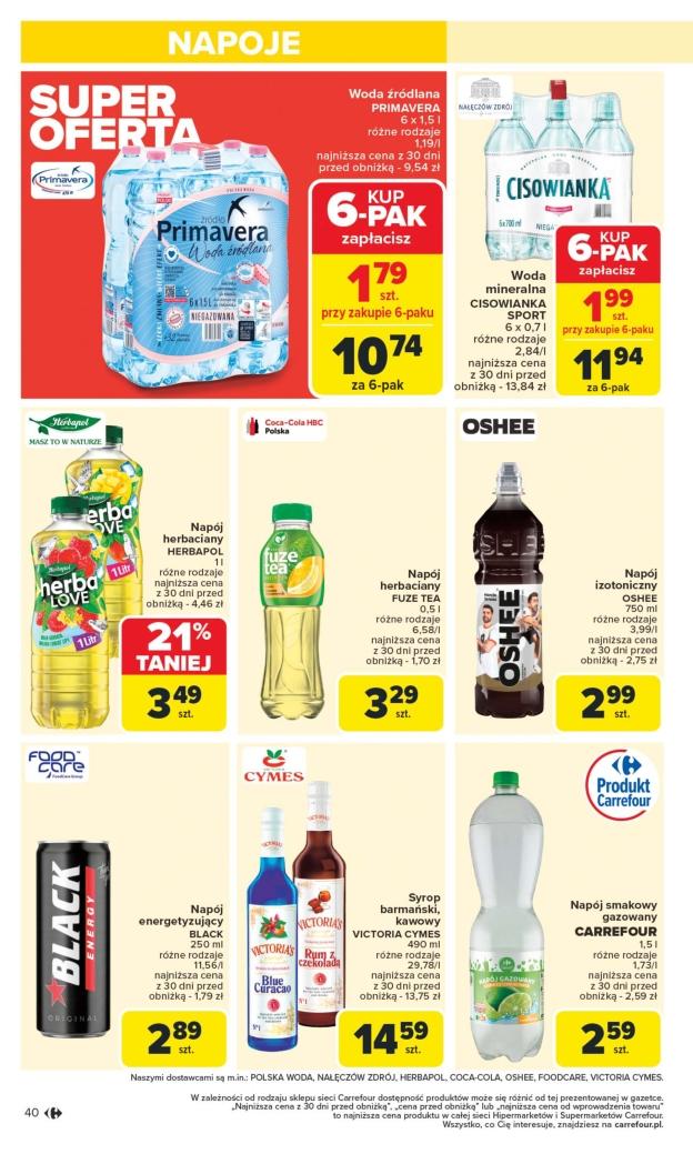 Gazetka promocyjna Carrefour str. 40