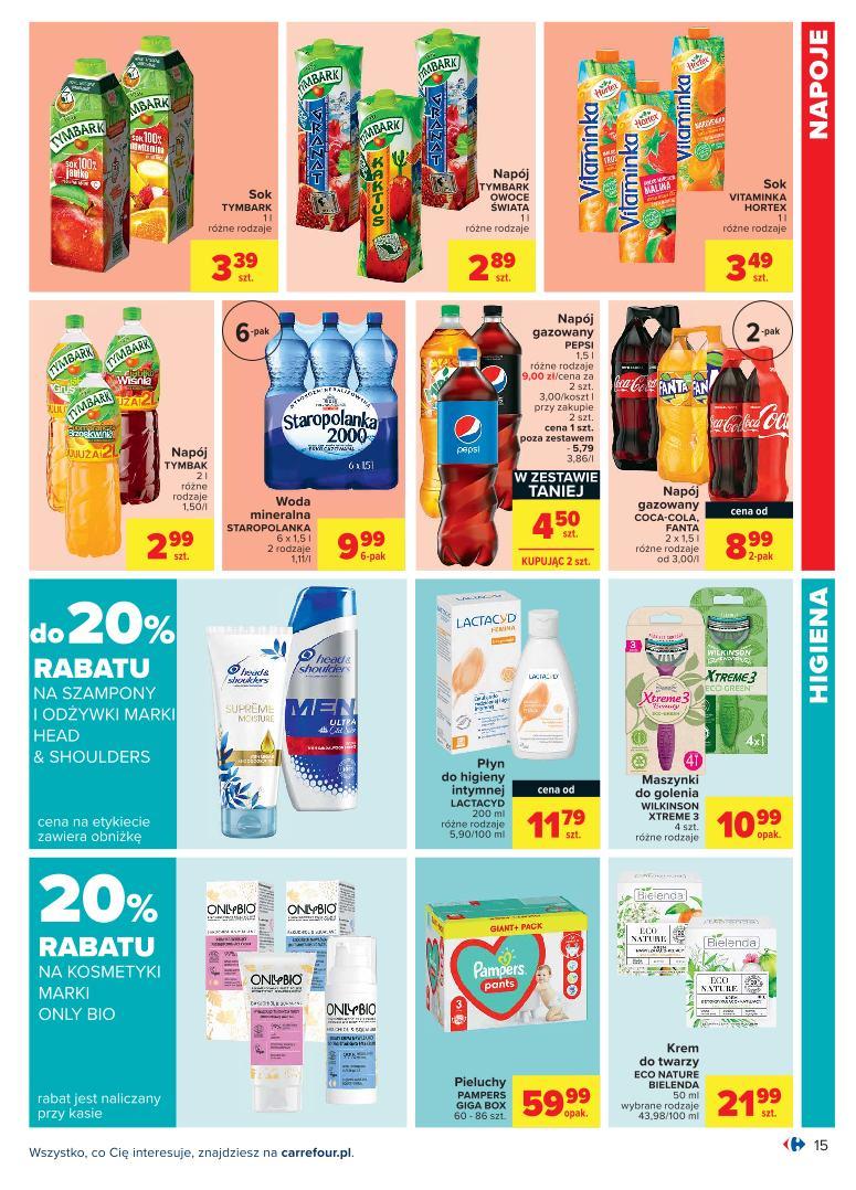 Gazetka promocyjna Carrefour str. 15