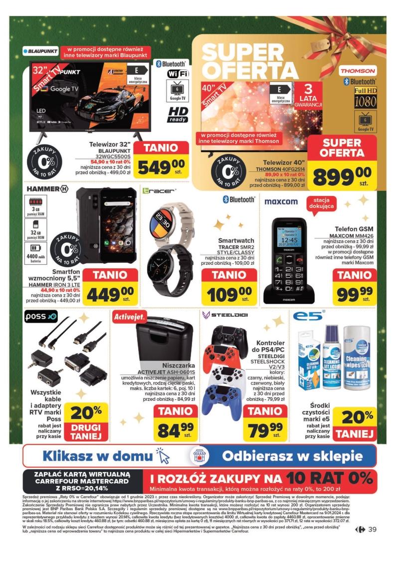 Gazetka promocyjna Carrefour str. 39