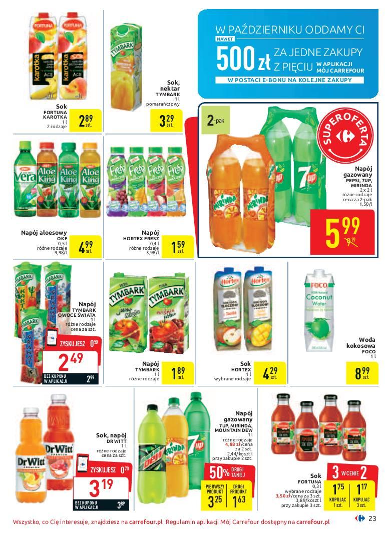 Gazetka promocyjna Carrefour str. 23