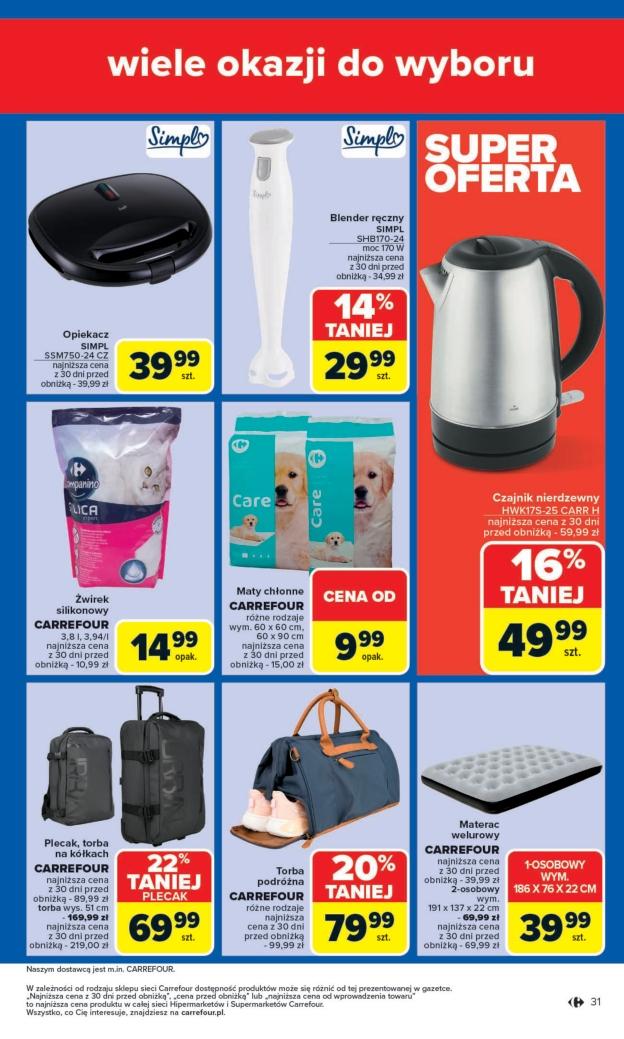 Gazetka promocyjna Carrefour str. 31