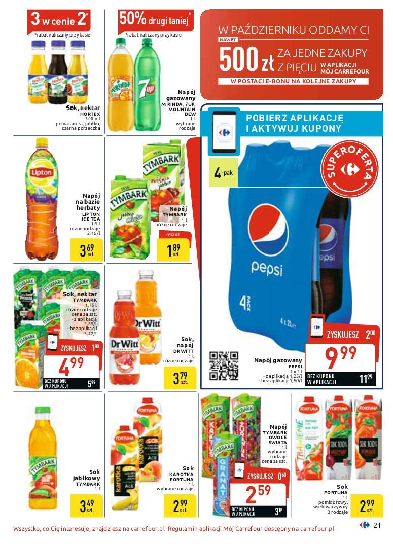 Gazetka promocyjna Carrefour str. 21