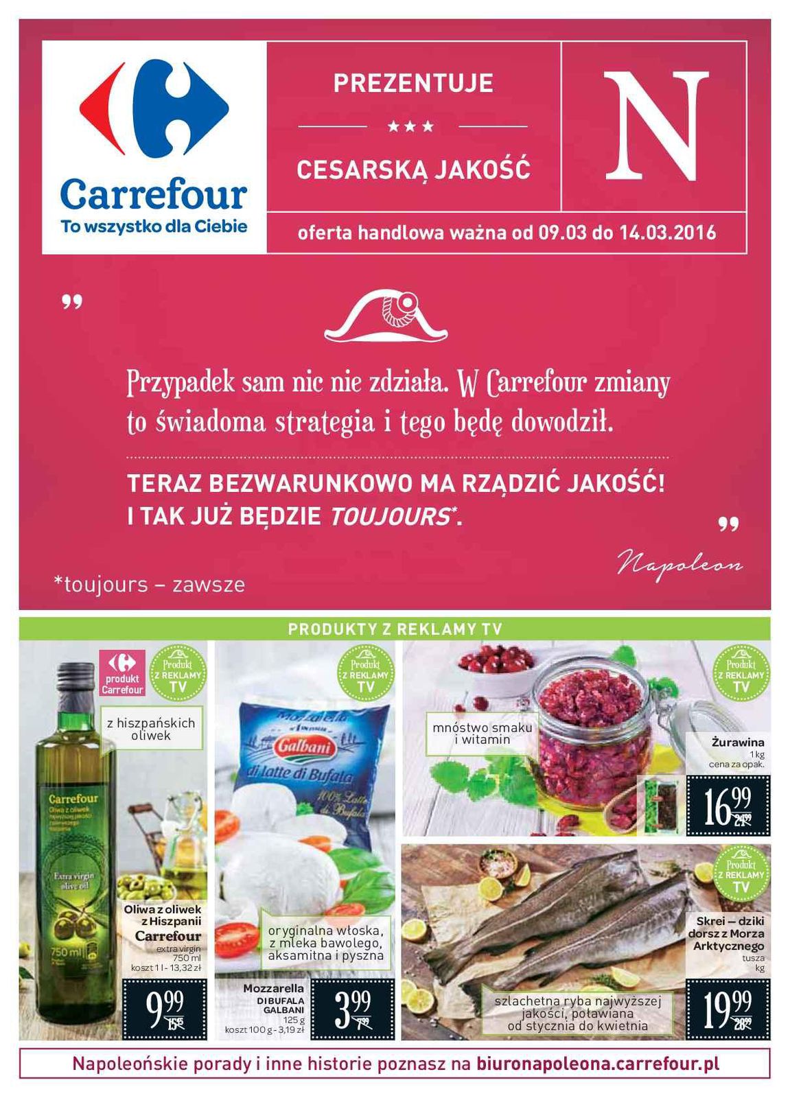 Gazetka promocyjna Carrefour str. 1