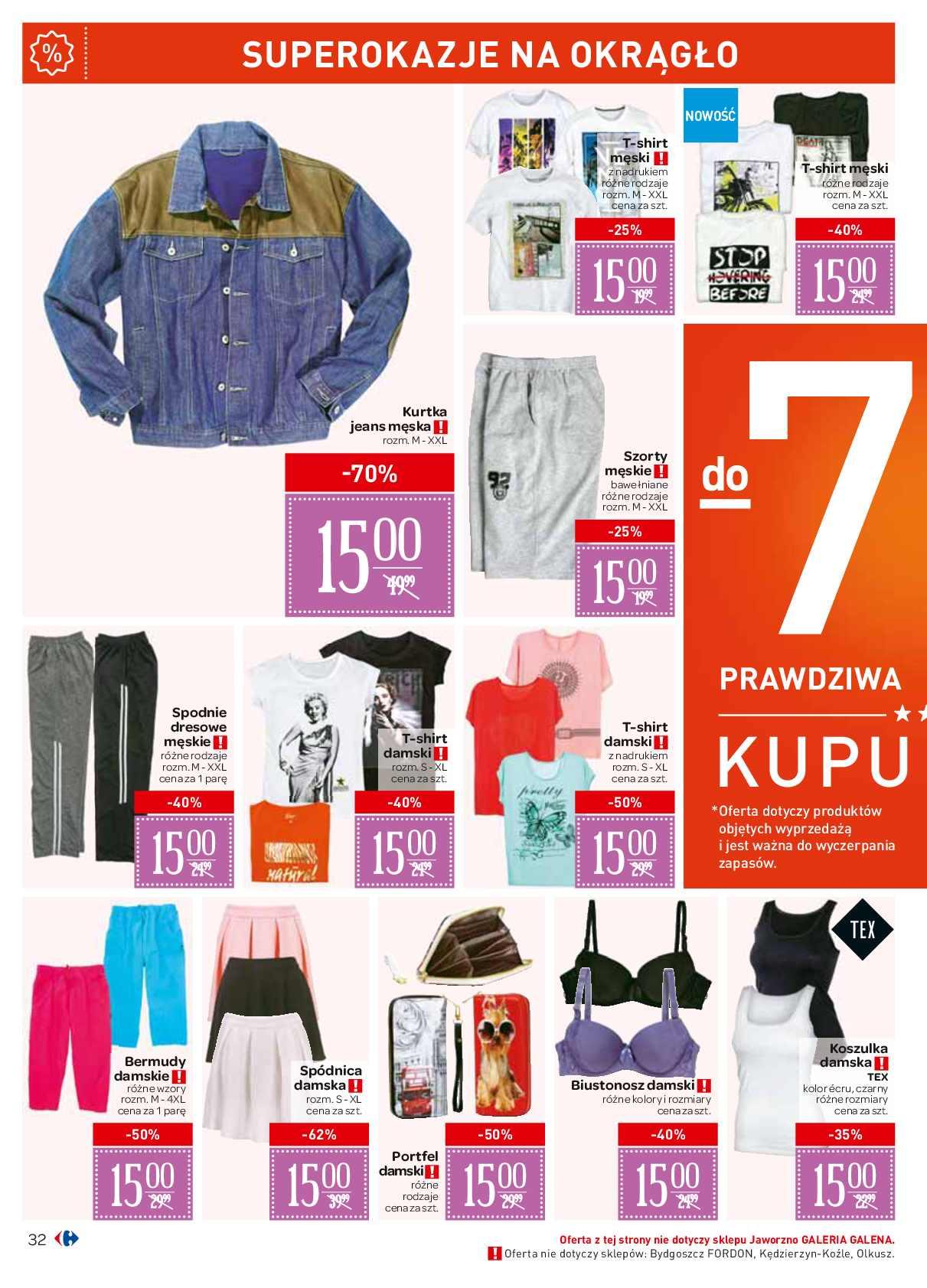Gazetka promocyjna Carrefour str. 32