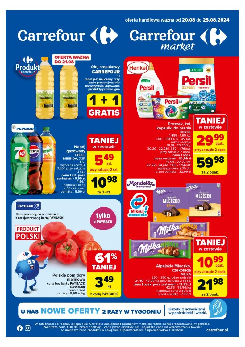 Gazetka promocyjna Carrefour str. 1