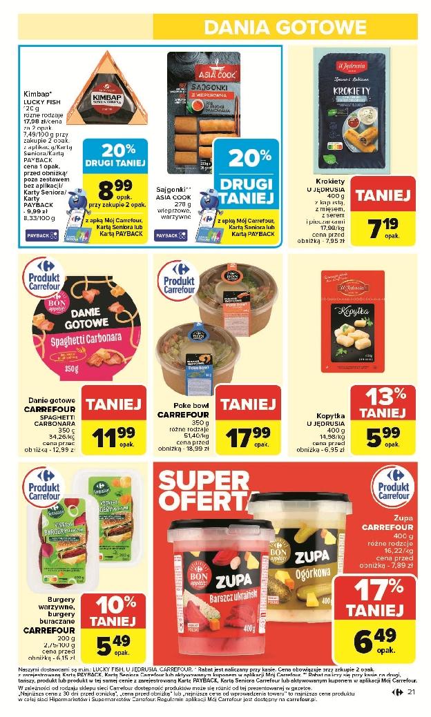 Gazetka promocyjna Carrefour str. 23