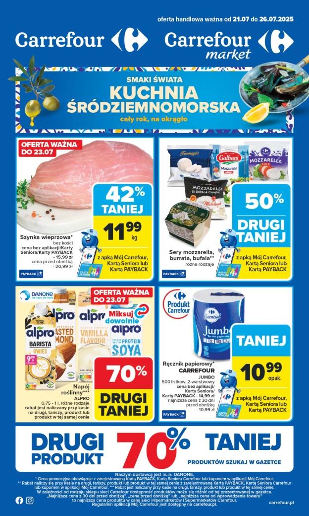 Gazetka promocyjna Carrefour str. 1
