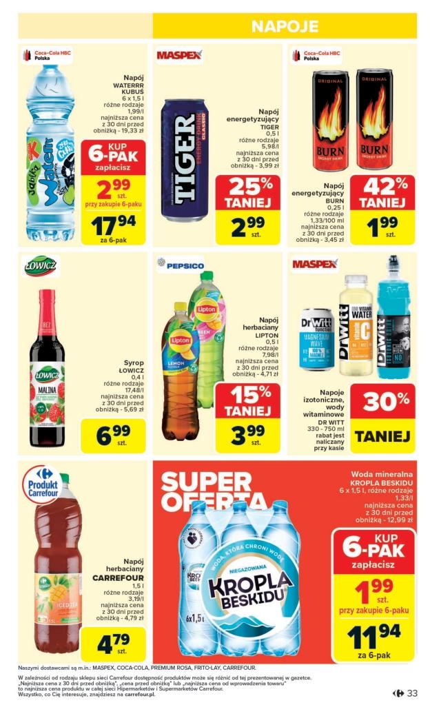 Gazetka promocyjna Carrefour str. 33