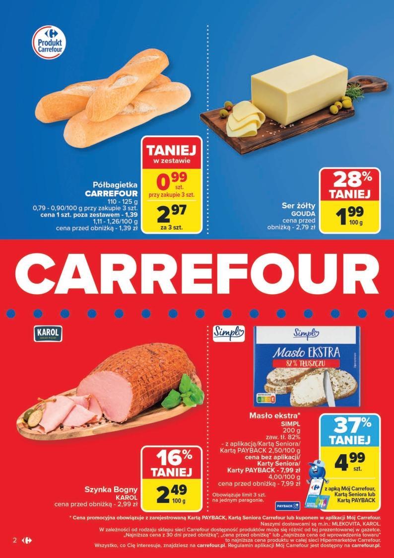 Gazetka promocyjna Carrefour str. 2
