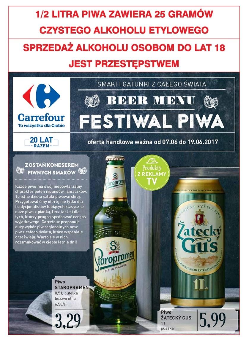 Gazetka promocyjna Carrefour str. 1