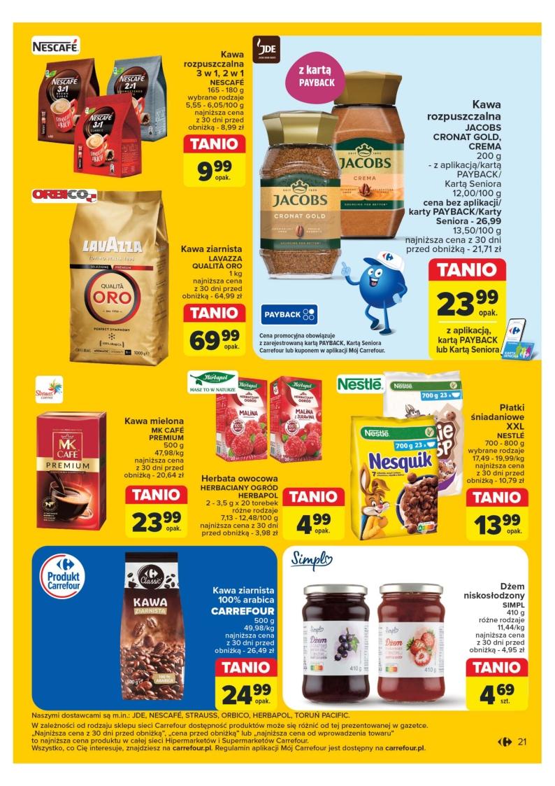 Gazetka promocyjna Carrefour str. 21
