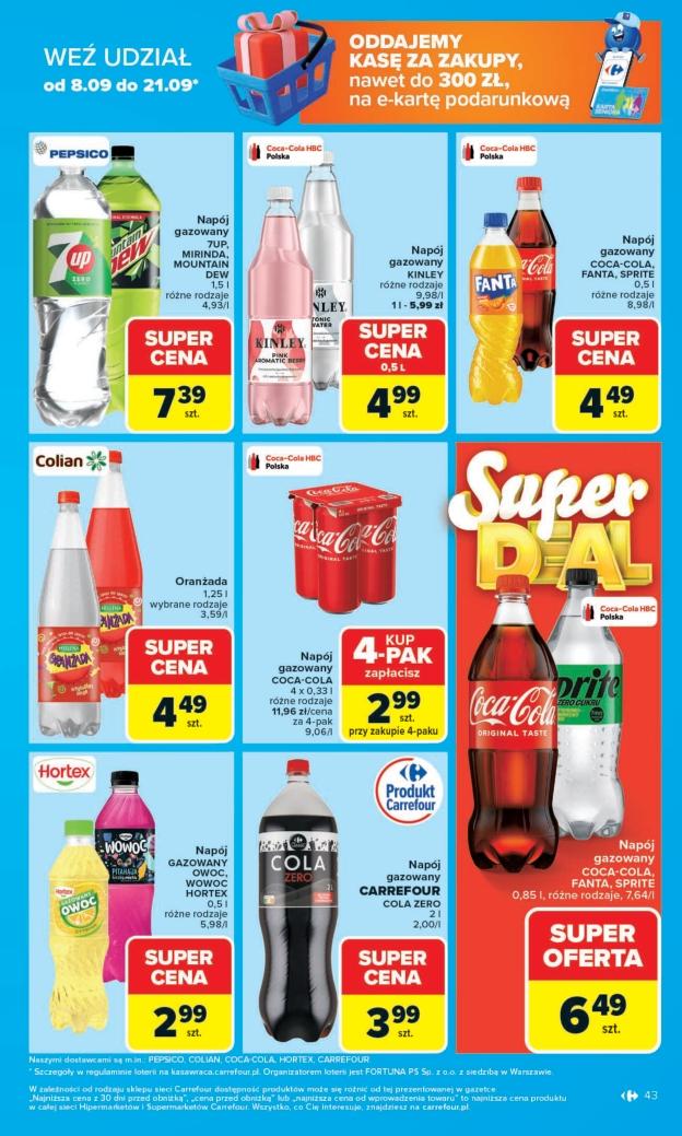 Gazetka promocyjna Carrefour str. 43