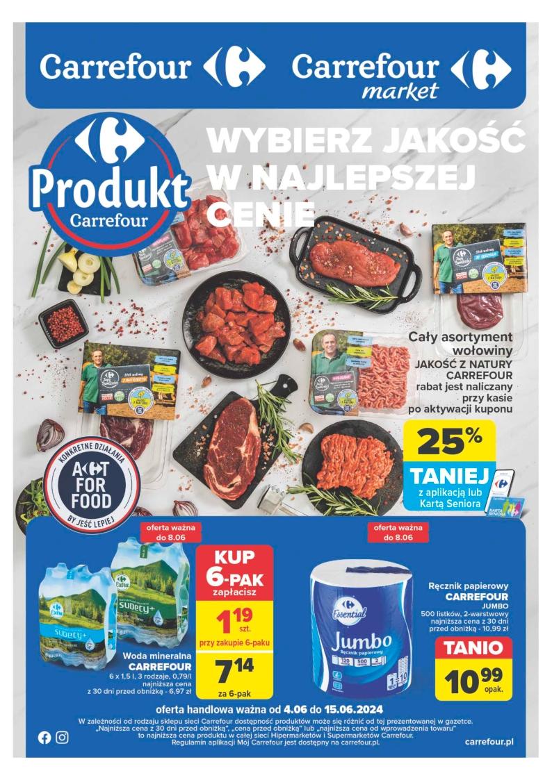 Gazetka promocyjna Carrefour str. 1