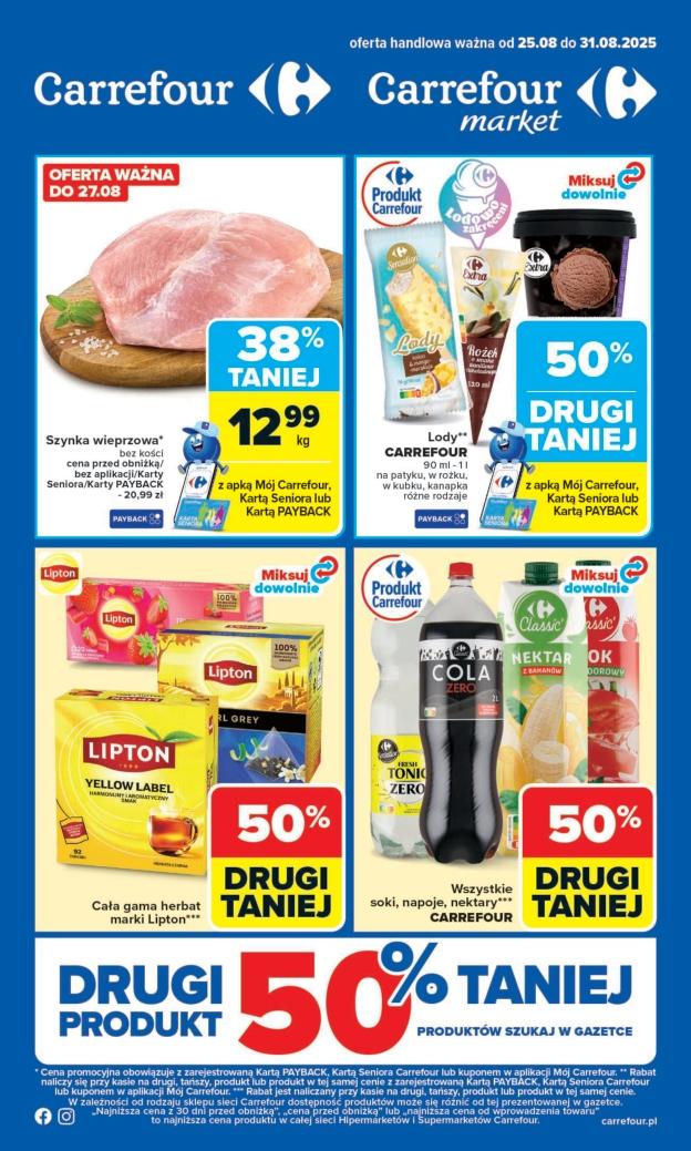 Gazetka promocyjna Carrefour str. 1