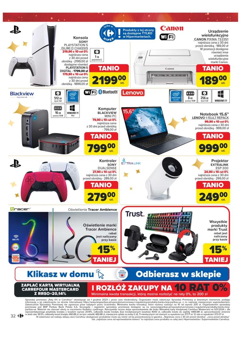 Gazetka promocyjna Carrefour str. 32