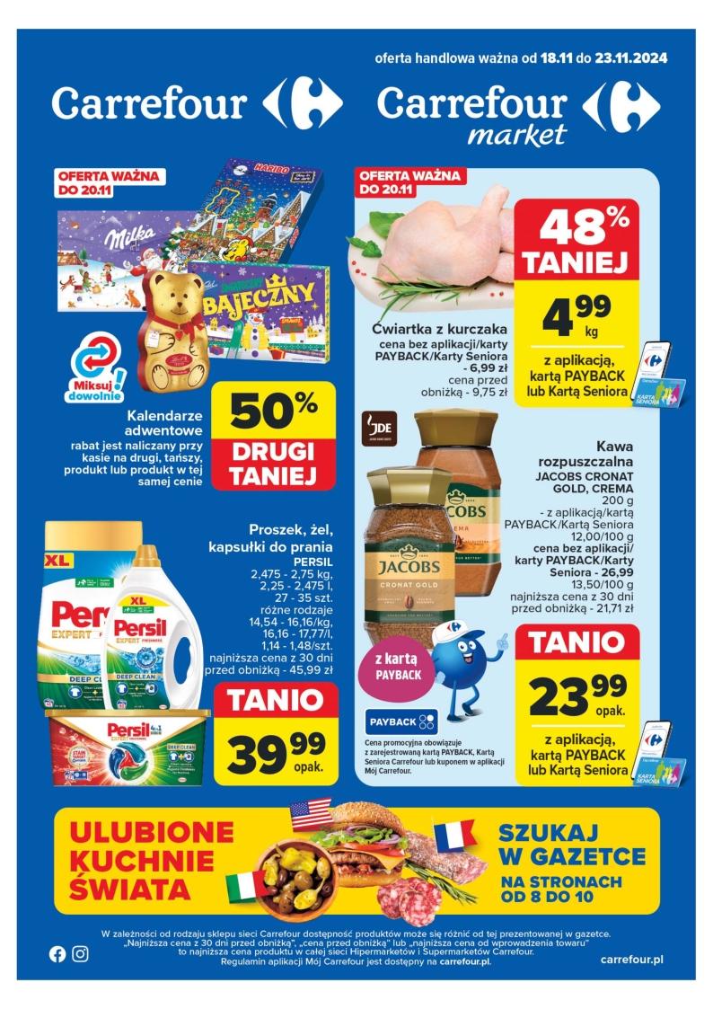 Gazetka promocyjna Carrefour str. 1