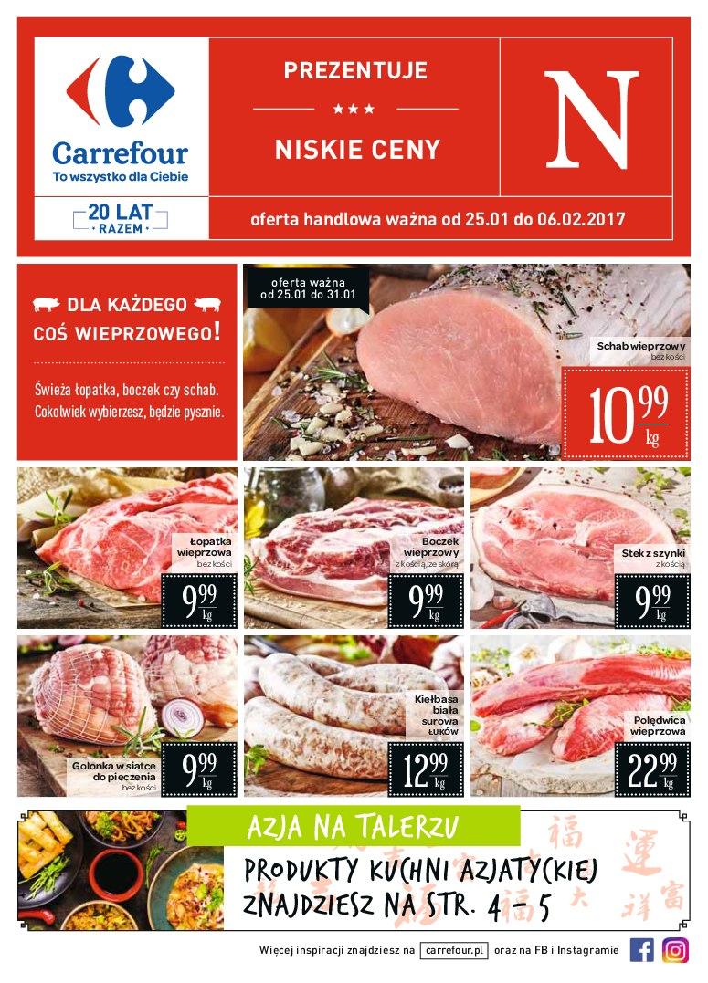Gazetka promocyjna Carrefour str. 1