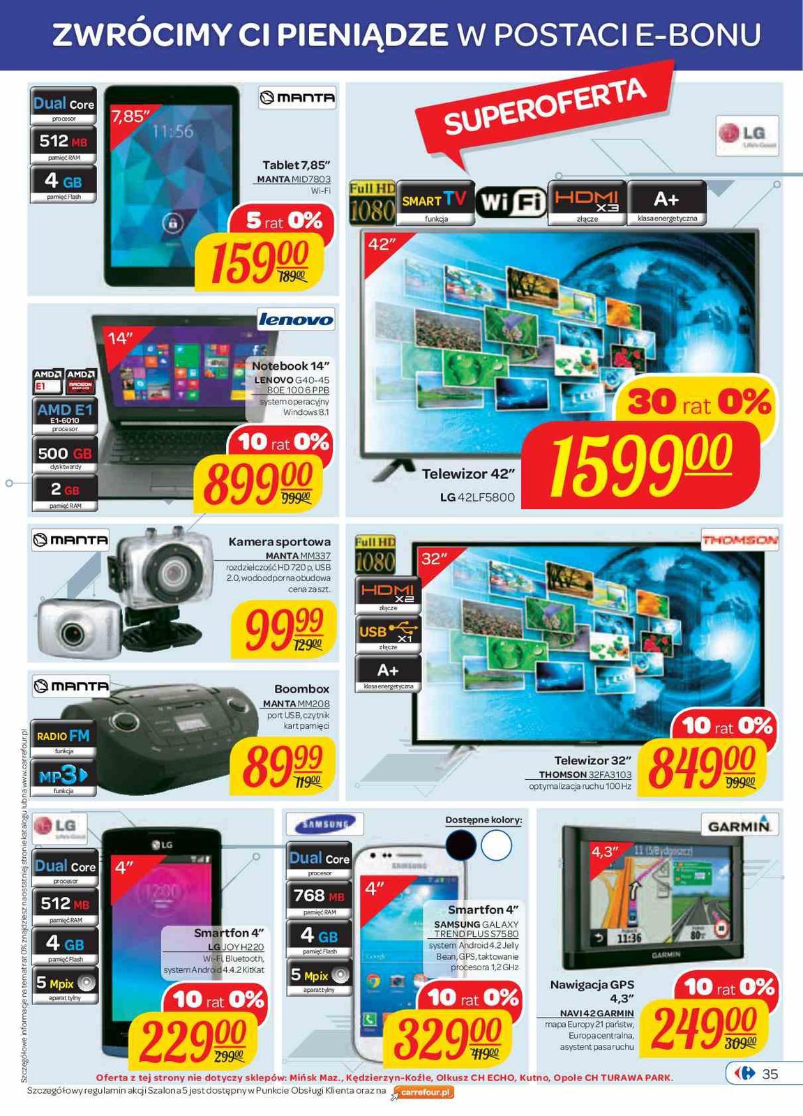 Gazetka promocyjna Carrefour str. 35