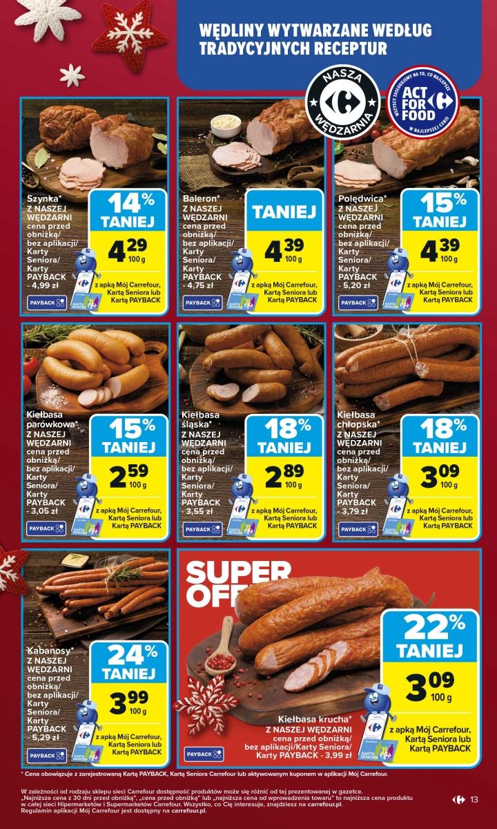 Gazetka promocyjna Carrefour str. 13