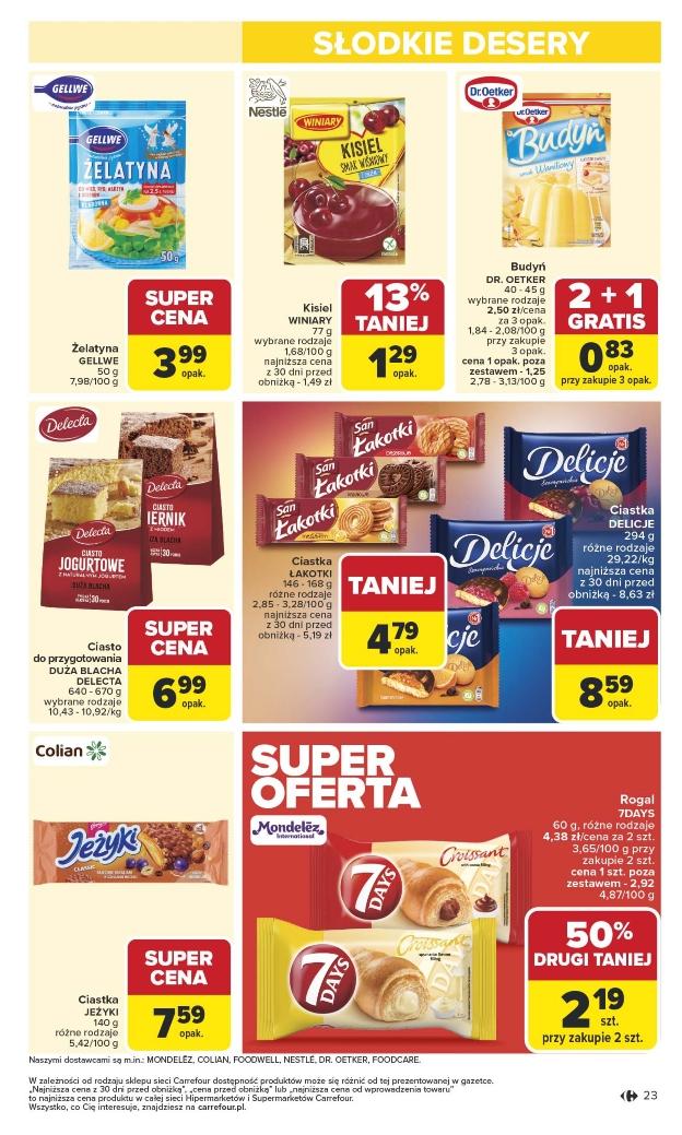 Gazetka promocyjna Carrefour str. 23