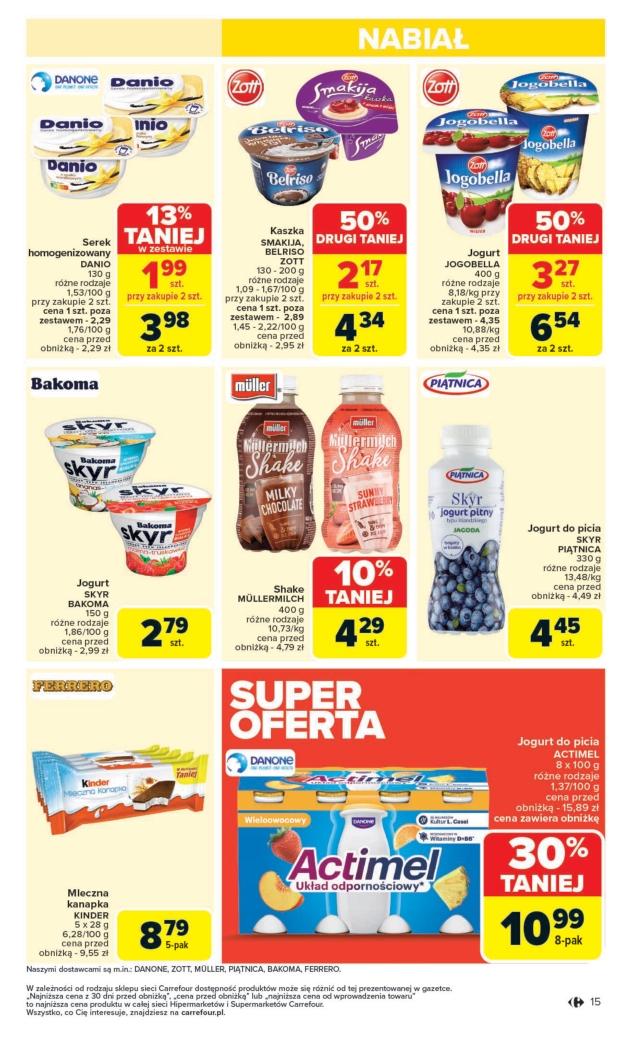 Gazetka promocyjna Carrefour str. 15