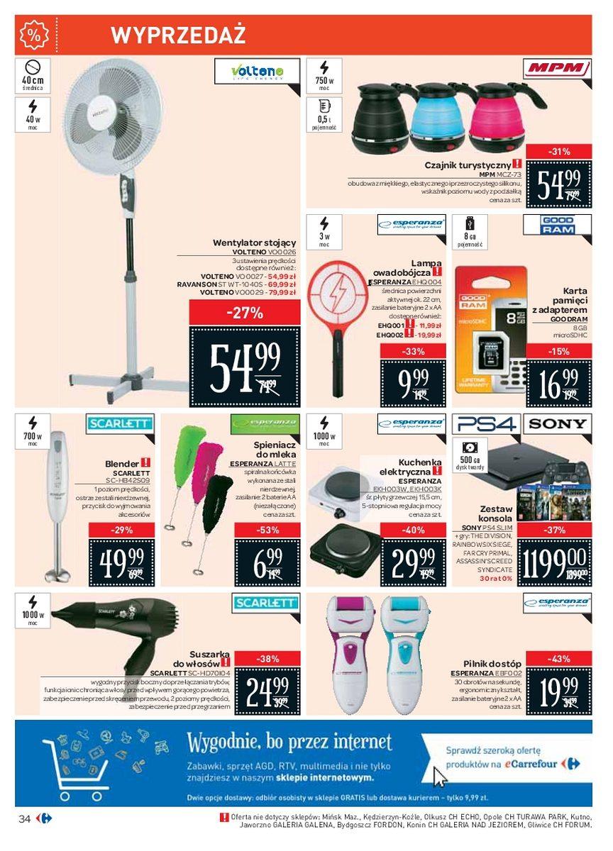 Gazetka promocyjna Carrefour str. 34